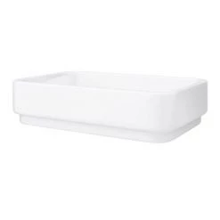 600 x 450mm White Shelf with Miami Basin -Wall Hung Basins Shop WSVES205 DETAIL2 460