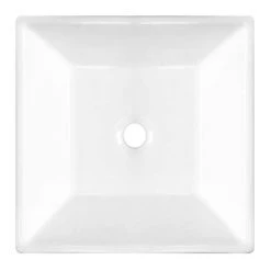 600 x 450mm White Shelf with Lazio Basin -Wall Hung Basins Shop WSVES983 d4 460